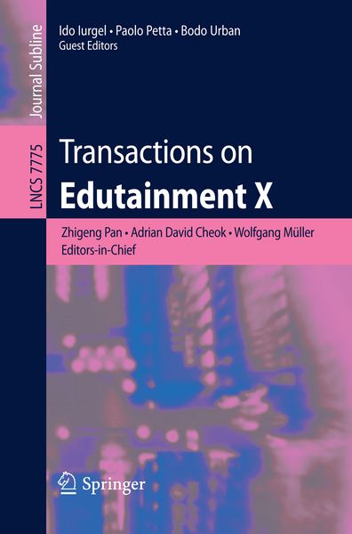Produktbild: Transactions on Edutainment X