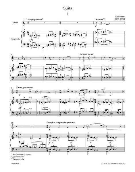 Produktbild: Suite f&uuml;r Oboe und Klavier op. 17