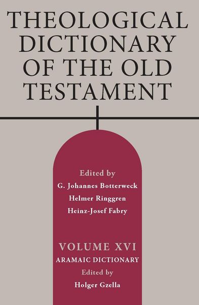 Produktbild: Theological Dictionary of the Old Testament, Volume XVI