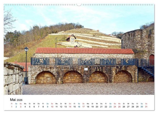 Produktbild: Freyburg an der Unstrut (Wandkalender 2026 DIN A2 quer), CALVENDO Monatskalender