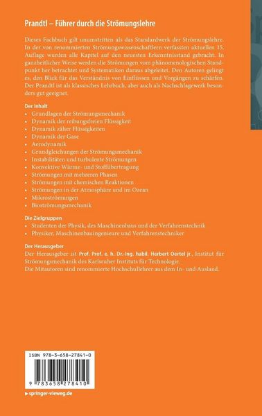 Produktbild: Prandtl - F&uuml;hrer durch die Str&ouml;mungslehre