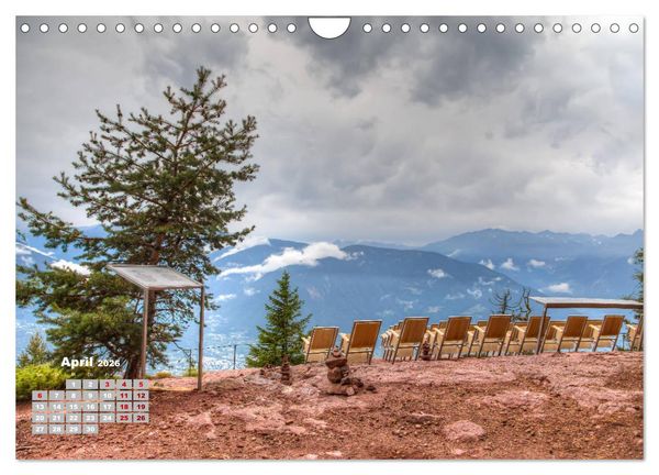 Produktbild: Meraner Land: alpin-mediterranes Lebensgef&uuml;hl (Wandkalender 2026 DIN A4 quer), CALVENDO Monatskalender
