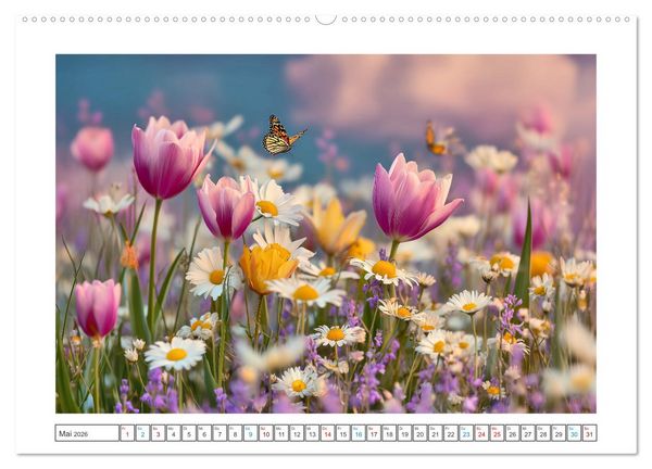 Produktbild: Magie der Jahreszeiten (hochwertiger Premium Wandkalender 2026 DIN A2 quer), Kunstdruck in Hochglanz