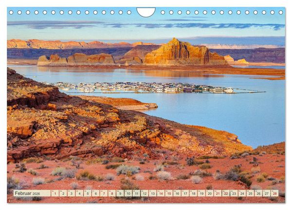 Produktbild: Unterwegs in ARIZONA (Wandkalender 2026 DIN A4 quer), CALVENDO Monatskalender