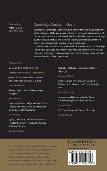 Produktbild: Opera and Society in Italy and France from Monteverdi to Bourdieu