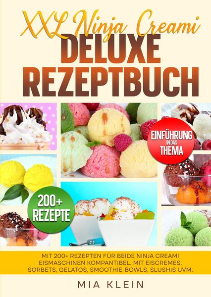 Produktbild: XXL Ninja Creami Deluxe Rezeptbuch
