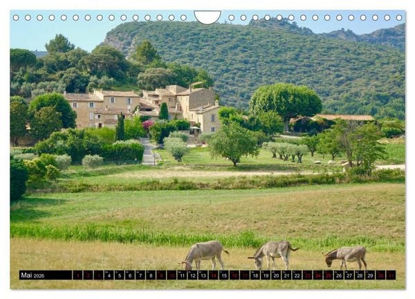 Produktbild: Luberon. Im Herzen der Provence (Wandkalender 2026 DIN A4 quer), CALVENDO Monatskalender