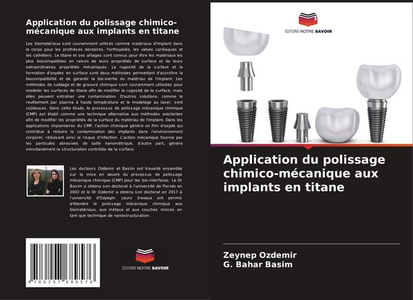 Produktbild: Application du polissage chimico-m&eacute;canique aux implants en titane