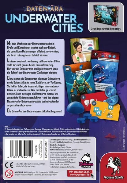 Produktbild: Underwater Cities: Daten-&Auml;ra [Erweiterung]