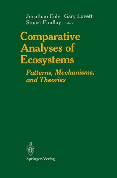 Produktbild: Comparative Analyses of Ecosystems