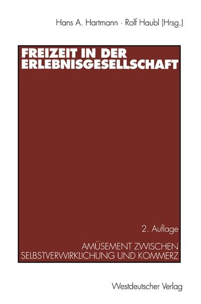 Produktbild: Freizeit in der Erlebnisgesellschaft