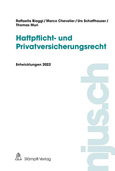Produktbild: Haftpflicht- und Privatversicherungsrecht