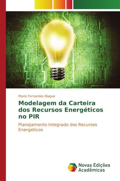 Produktbild: Modelagem da Carteira dos Recursos Energ&eacute;ticos no PIR