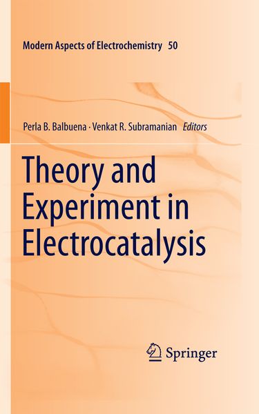 Produktbild: Theory and Experiment in Electrocatalysis