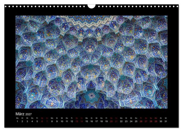Produktbild: M&auml;rchenhaftes Persien - Weltkulturerbe und klassische H&ouml;hepunkte (Wandkalender 2027 DIN A3 quer), CALVENDO Monatskalender