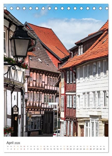 Produktbild: Die Stadt Hornburg (Tischkalender 2026 DIN A5 hoch), CALVENDO Monatskalender
