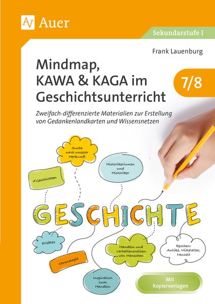 Produktbild: Mindmap, KAWA, KAGA im Geschichtsunterricht 7-8