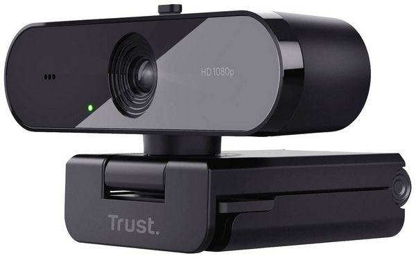 Produktbild: Trust TW-200 ECO Full HD-Webcam 1920 x 1080 Pixel Standfu&szlig;, Klemm-Halterung