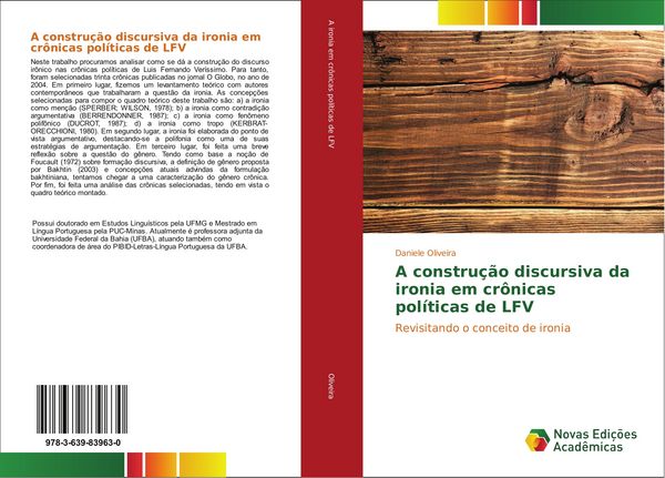 Produktbild: A constru&ccedil;&atilde;o discursiva da ironia em cr&ocirc;nicas pol&iacute;ticas de LFV