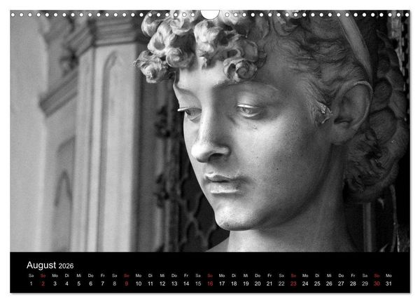 Produktbild: Lebende Steine - Skulpturen auf dem Friedhof Staglieno (Wandkalender 2026 DIN A3 quer), CALVENDO Monatskalender
