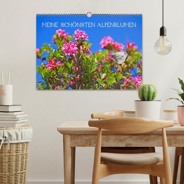 Produktbild: Meine sch&ouml;nsten Alpenblumen (Wandkalender 2026 DIN A3 quer), CALVENDO Monatskalender