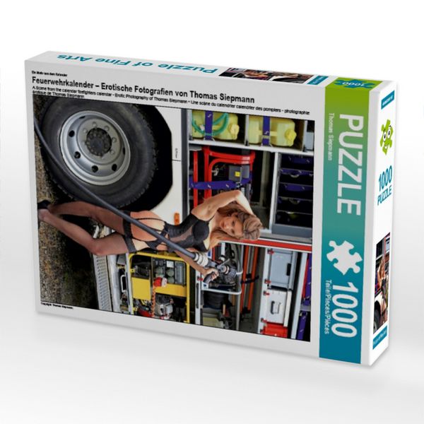 Produktbild: CALVENDO Puzzle Ein Motiv aus dem Kalender Feuerwehrkalender - Erotische Fotografien von Thomas Siepmann | 1000 Teile Lege-Gr&ouml;&szlig;e 64x48cm Foto-Puzzle f&uuml;r gl&uuml;ckliche Stunden