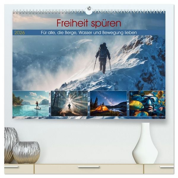 Produktbild: Freiheit sp&uuml;ren (hochwertiger Premium Wandkalender 2026 DIN A2 quer), Kunstdruck in Hochglanz