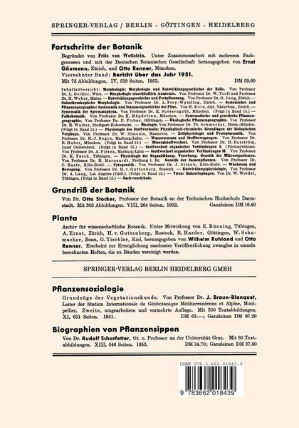 Produktbild: Entwicklungs- und Bewegungsphysiologie der Pflanze