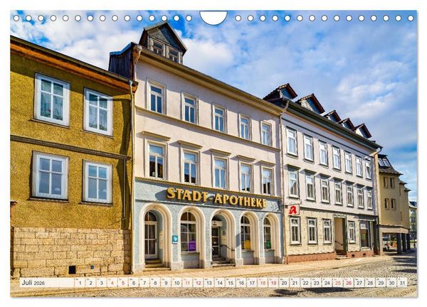 Produktbild: Sondershausen Impressionen (Wandkalender 2026 DIN A4 quer), CALVENDO Monatskalender