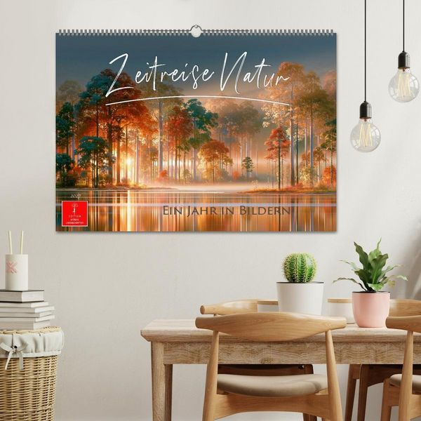 Produktbild: Zeitreise Natur (Wandkalender 2027 DIN A2 quer), CALVENDO Monatskalender