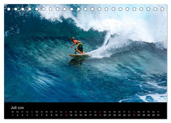 Produktbild: The Unknown HAWAII (Tischkalender 2026 DIN A5 quer), CALVENDO Monatskalender