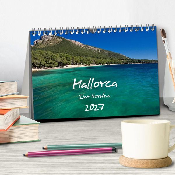 Produktbild: Mallorca &ndash; Der Norden (Tischkalender 2027 DIN A5 quer), CALVENDO Monatskalender