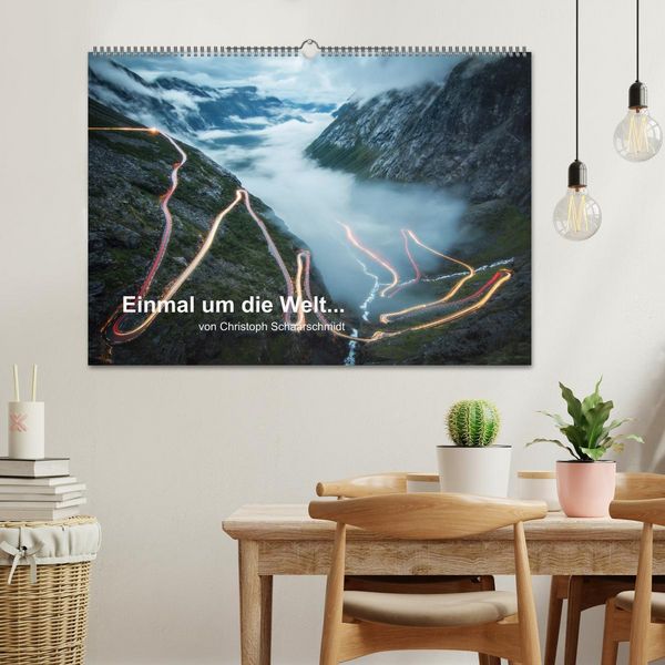 Produktbild: Einmal um die Welt... (Wandkalender 2026 DIN A2 quer), CALVENDO Monatskalender