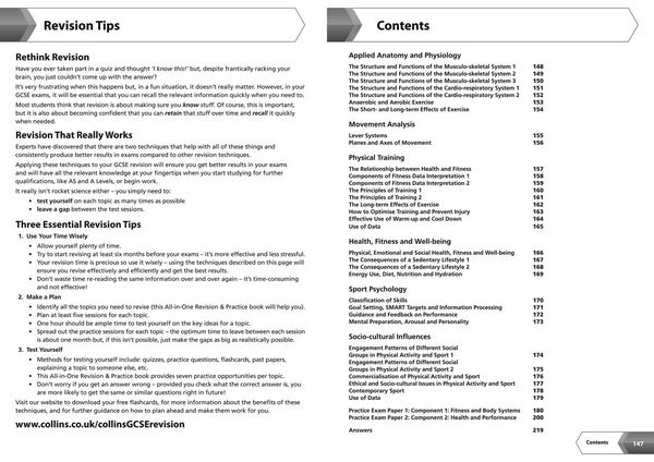 Produktbild: GCSE 9-1 Physical Education All-in-One Complete Revision and Practice