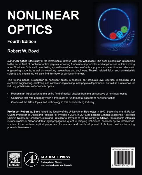 Produktbild: Nonlinear Optics