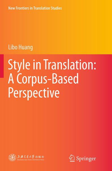 Produktbild: Style in Translation: A Corpus-Based Perspective
