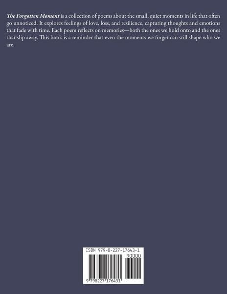 Produktbild: The Forgotten Moment