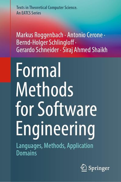 Produktbild: Formal Methods for Software Engineering