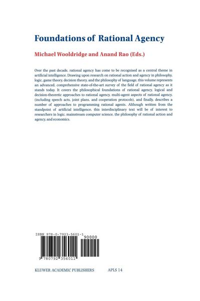 Produktbild: Foundations of Rational Agency