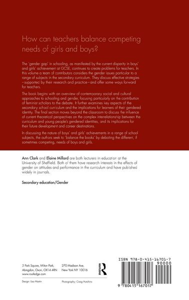 Produktbild: Gender in the Secondary Curriculum