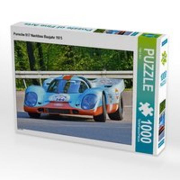 CALVENDO Puzzle Porsche 917 Nachbau Baujahr 1975 | 1000 Teile Lege-Größe 64x48cm Foto-Puzzle für glückliche Stunden