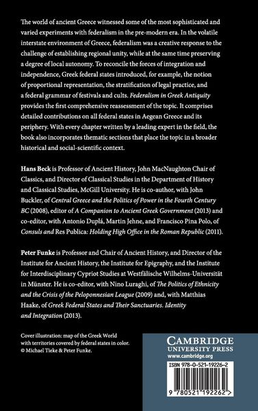 Produktbild: Federalism in Greek Antiquity