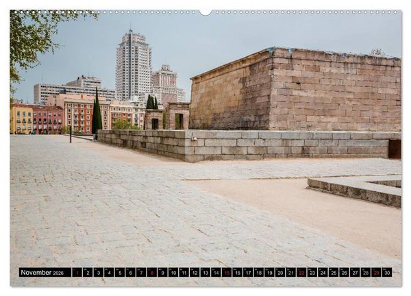 Produktbild: Madrid entdecken (Wandkalender 2026 DIN A2 quer), CALVENDO Monatskalender