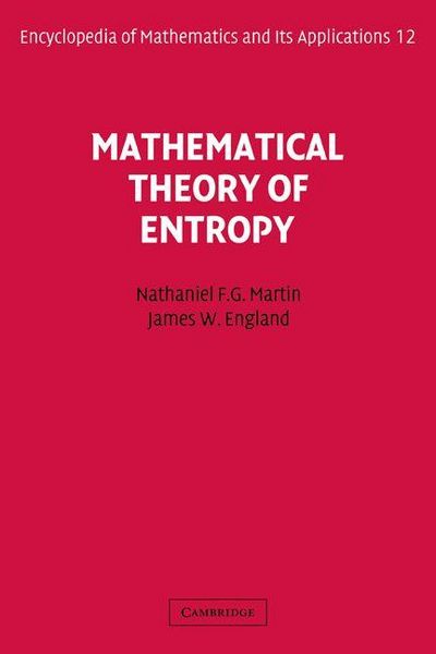Produktbild: Mathematical Theory of Entropy