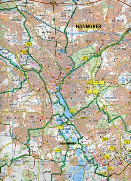 Produktbild: Publicpress Rad- und Wanderkarte Hannover, Deister 1:50.000