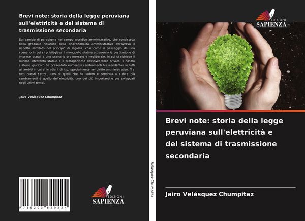 Produktbild: Brevi note: storia della legge peruviana sull'elettricit&agrave; e del sistema di trasmissione secondaria