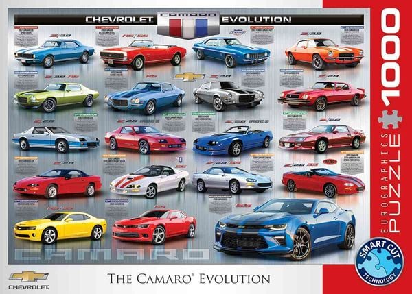 Eurographics 6000-0733 - Chevrolet Camaro Evolution , Puzzle, 1.000 Teile
