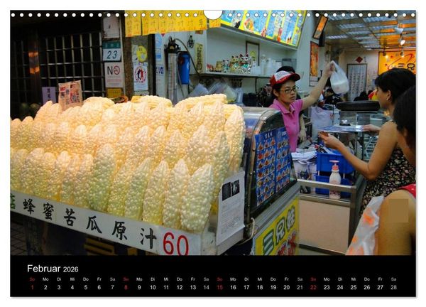 Produktbild: Taiwan kulinarisch erleben (Wandkalender 2026 DIN A3 quer), CALVENDO Monatskalender