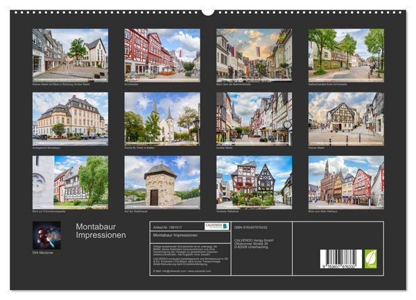 Produktbild: Montabaur Impressionen (hochwertiger Premium Wandkalender 2026 DIN A2 quer), Kunstdruck in Hochglanz