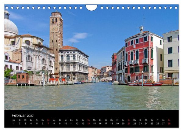 Produktbild: Venedig (Wandkalender 2027 DIN A4 quer), CALVENDO Monatskalender